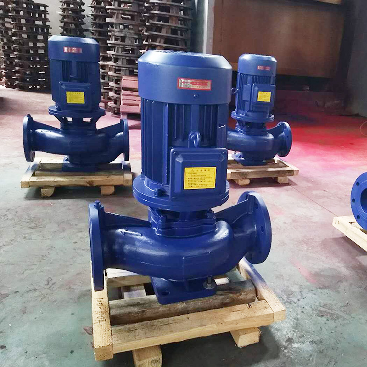 ISG單級管道離心泵發貨圖